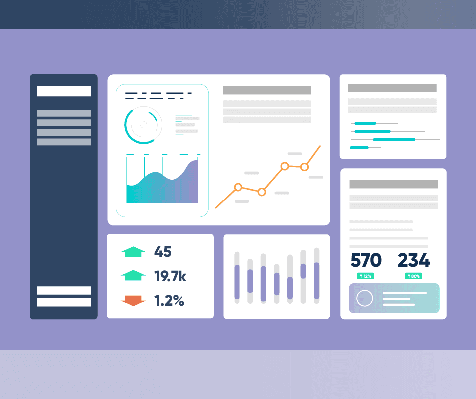 Özelleştirilmiş Raporlama Dashboardları Görseli